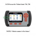 LCD Screen Replacement for Vident iAuto710 iAuto730 Scanner